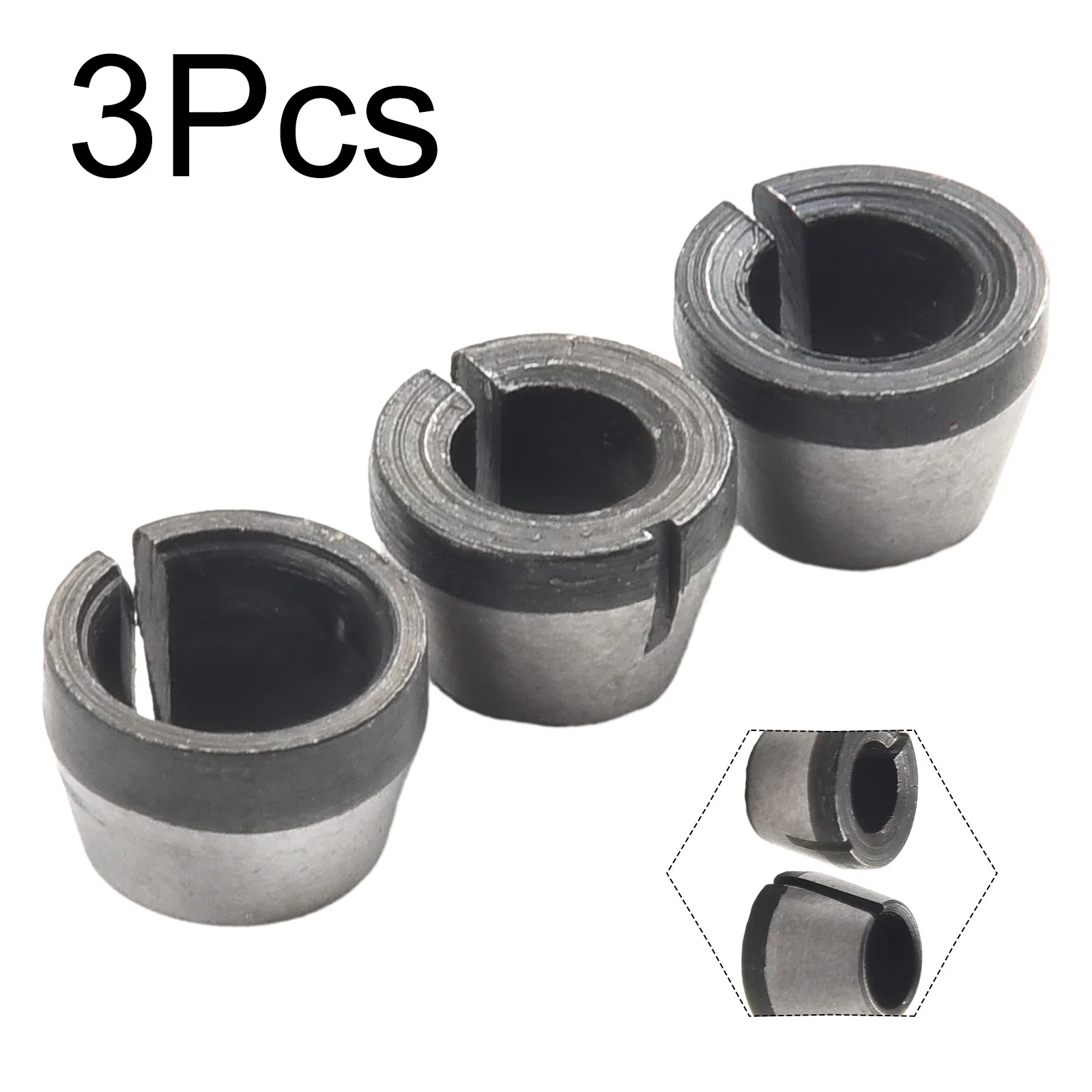 3PCS Collet Chuck High Precision Adapter Engraving Trimming Machine Electric Router Milling Cutter Accessories
3PCS Collet Chuck High Precision Adapter Engraving Trimming Machine Electric Router Milling Cutter Accessories