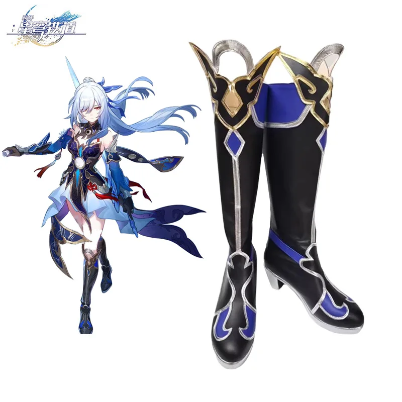 Honkai Star Rail Jingliu Cosplay Shoes Long Boots High Heels Game Battle Carnival Accessory Prop Set Halloween Party Women
Honkai Star Rail Jingliu Cosplay Shoes Long Boots High Heels Game Battle Carnival Accessory Prop Set Halloween Party Women