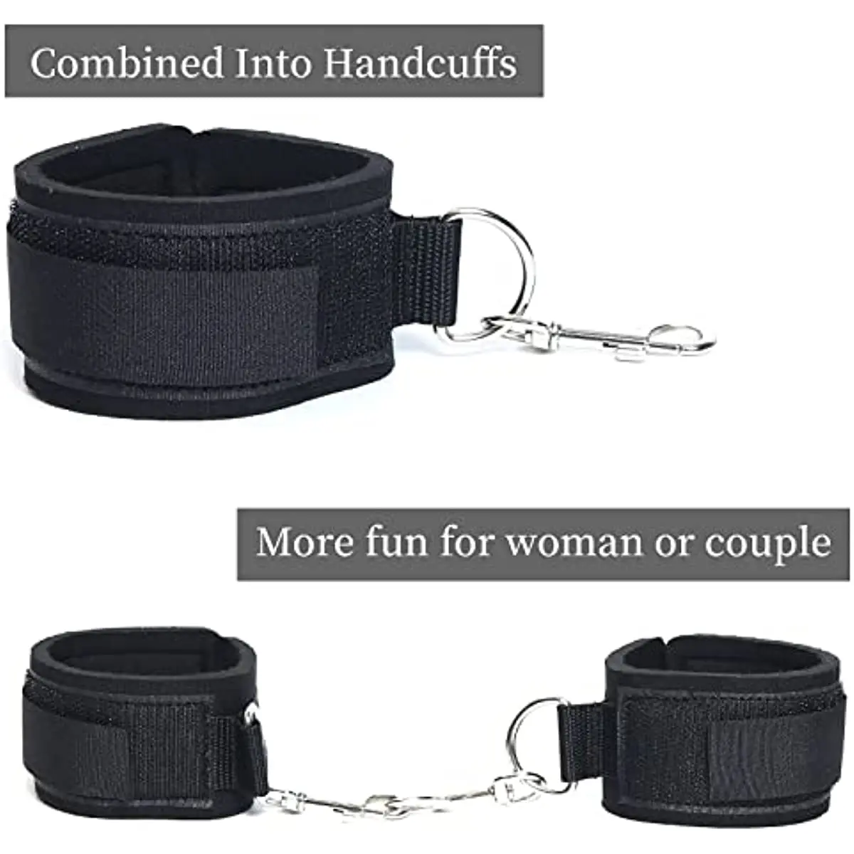 BDSM Sexy Bondage With Handcuffs Ankle Cuffs Adjustable Straps Breast Clip Oral Plug Adult Game Erotic Sex Toy for Women Couples BDSM Sexy Bondage With Handcuffs Ankle Cuffs Adjustable Straps Breast Clip Oral Plug Adult Game Erotic Sex Toy for Women Couples