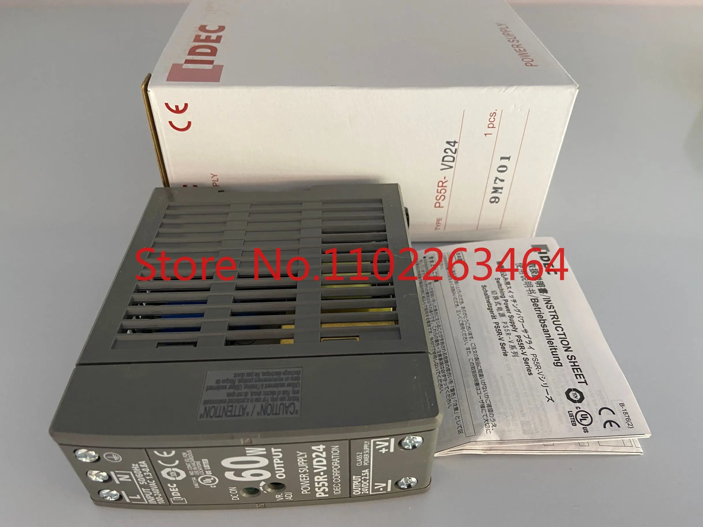 

PS5R-VC24 Japanese idec Hequan PS5R-VD24 VE24 switching power supply VF24 VG24