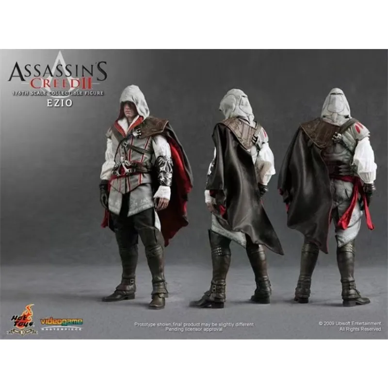 

Original Hot toys Ht Genuine 1/6 Vgm12 Assassin's Creed 2 Ezio Assassin Action Figure Collection Model Collectible Gift toy