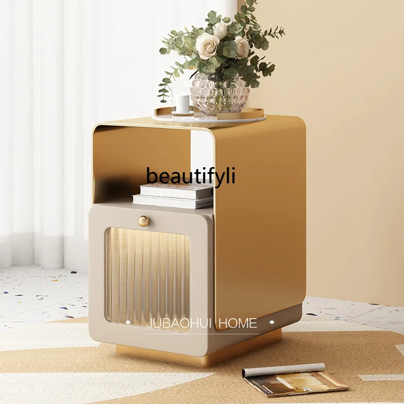 CXH Solid Wood Light Luxury High-Grade Small Narrow Complete Bedroom Wireless Charging Bedside Cabinet
CXH Solid Wood Light Luxury High-Grade Small Narrow Complete Bedroom Wireless Charging Bedside Cabinet