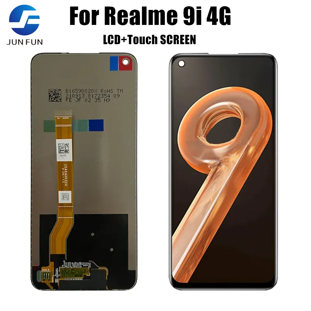 6.6" For Oppo Realme 9i RMX3491 LCD Display Screen Touch Screen Panel Digitizer For Realme 9i 4G LCD With Frame
6.6" For Oppo Realme 9i RMX3491 LCD Display Screen Touch Screen Panel Digitizer For Realme 9i 4G LCD With Frame
