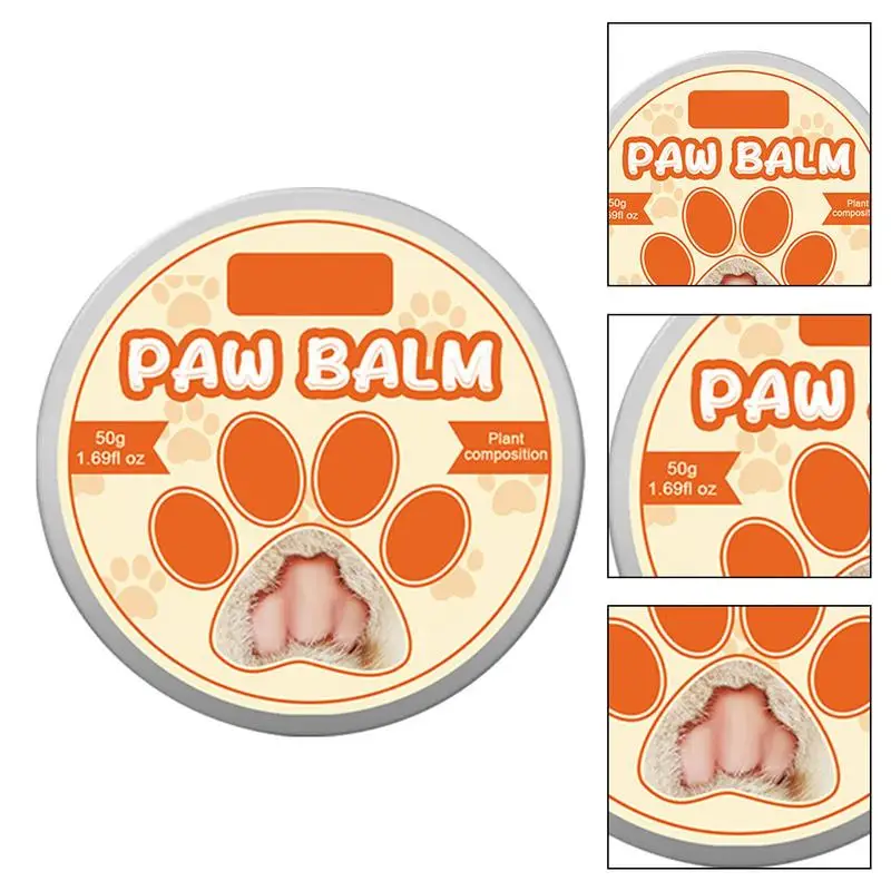 

Pet Paw Balm All Season Pet Paw Protection Cream Natural Dog Cat Moisturizing Paw Cream Organic Lickable Pets Nose Elbow Cream