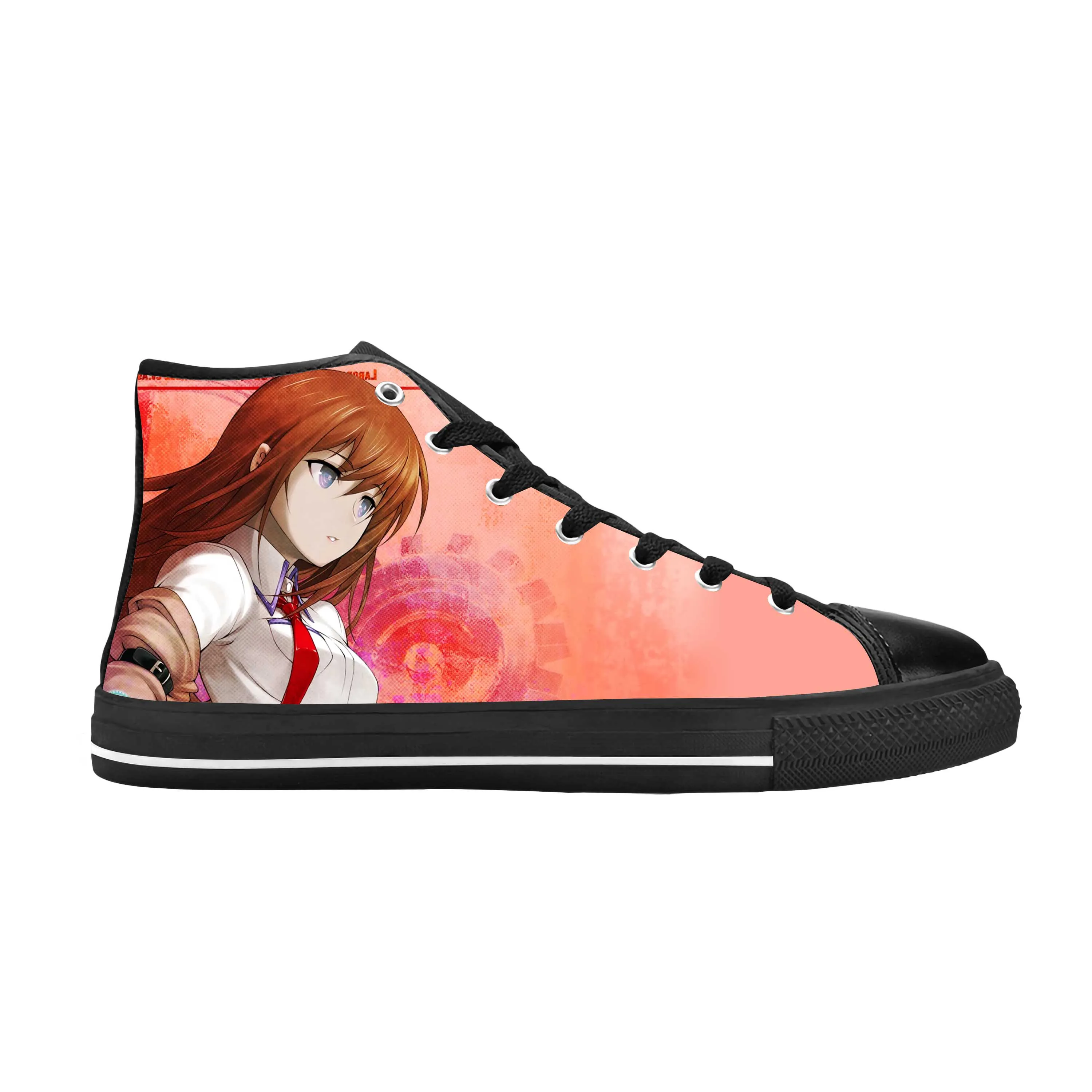 Japanese Anime Manga Makise Kurisu Steins Gate Casual Cloth Shoes High Top Comfortable Breathable 3D Print Men Women Sneakers
Japanese Anime Manga Makise Kurisu Steins Gate Casual Cloth Shoes High Top Comfortable Breathable 3D Print Men Women Sneakers