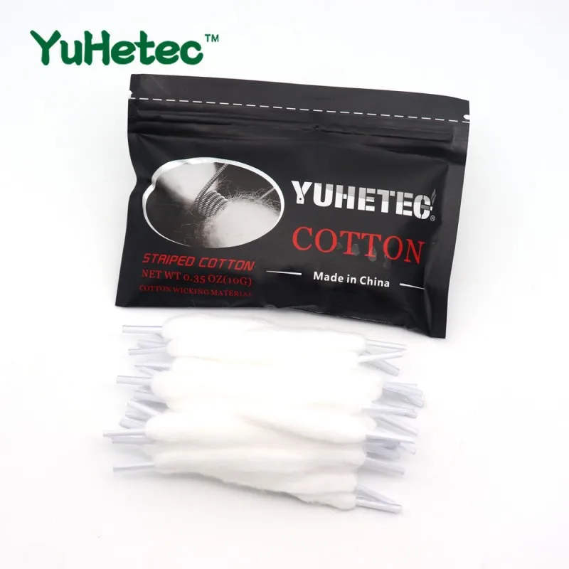 Original YUHETEC 100MM Shoelace Cotton Thread for Electronic RDA RTA RBA Machine Coil Wire Organic Cotton 30pcs/lot 10PCS/lot
Original YUHETEC 100MM Shoelace Cotton Thread for Electronic RDA RTA RBA Machine Coil Wire Organic Cotton 30pcs/lot 10PCS/lot