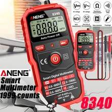 Digital Multimeter Voltmeter Ohm Meter 1999 Counts AC/DC Voltage Resistance NCV Tester for Home Circuit Repair ANENG 8340
Digital Multimeter Voltmeter Ohm Meter 1999 Counts AC/DC Voltage Resistance NCV Tester for Home Circuit Repair ANENG 8340