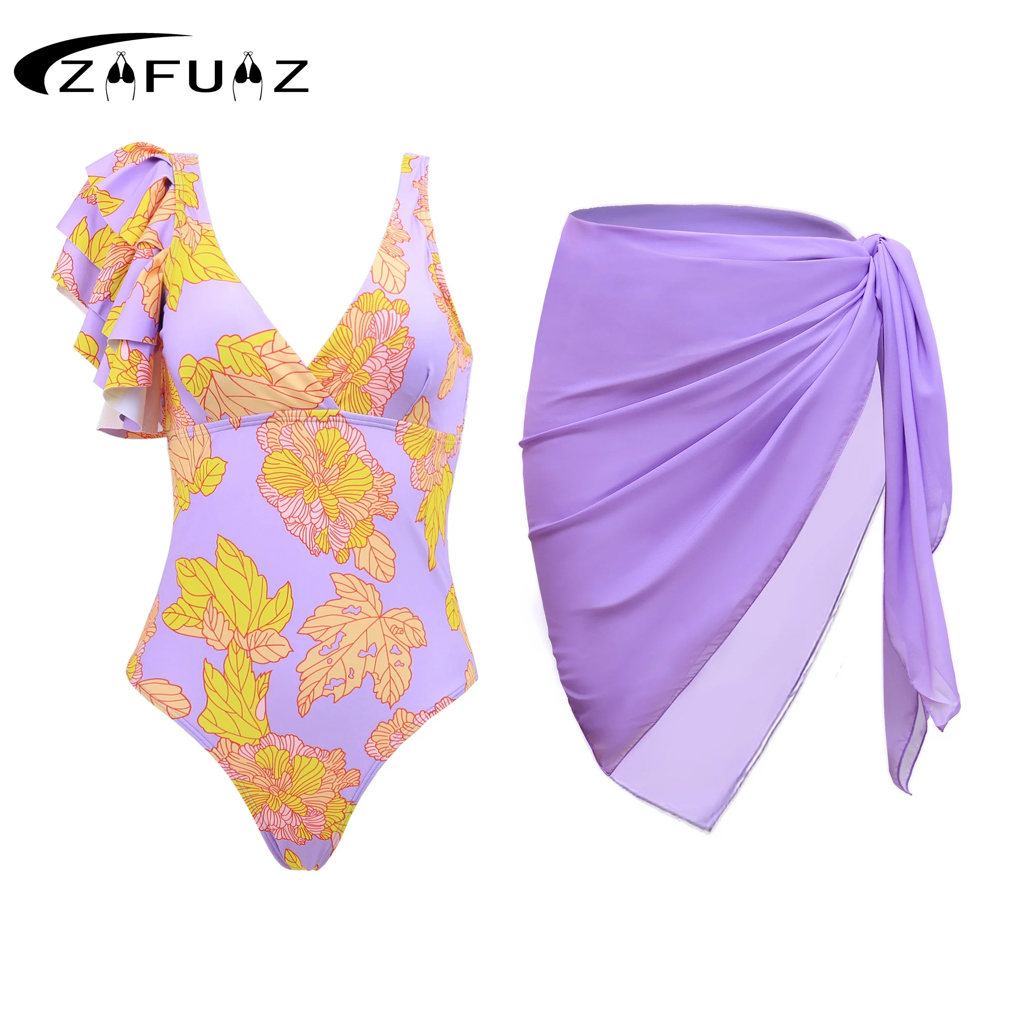 ZAFUAZ 2023 Sexy 3D Flower Ruffle Shoulder Print Push Up One Piece Swimsuit Skirt Monokini Summer Swimwear Women Bath Suit Dress
ZAFUAZ 2023 Sexy 3D Flower Ruffle Shoulder Print Push Up One Piece Swimsuit Skirt Monokini Summer Swimwear Women Bath Suit Dress