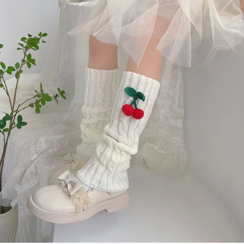 B2EB Cable Knit Leg Warmers for Little Girl Winter Autumn Leggings Cherry Decor Knee High Socks Knit Stockings Warm Leggings
B2EB Cable Knit Leg Warmers for Little Girl Winter Autumn Leggings Cherry Decor Knee High Socks Knit Stockings Warm Leggings
