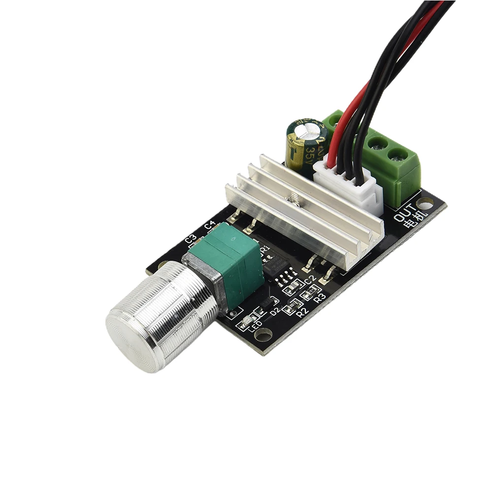 5×3.2×1.5cm Motor Speed Controller 6V 12V 24V 28V Adjuatable Tool High Quality Metal Motor Regulator Replacement
5×3.2×1.5cm Motor Speed Controller 6V 12V 24V 28V Adjuatable Tool High Quality Metal Motor Regulator Replacement