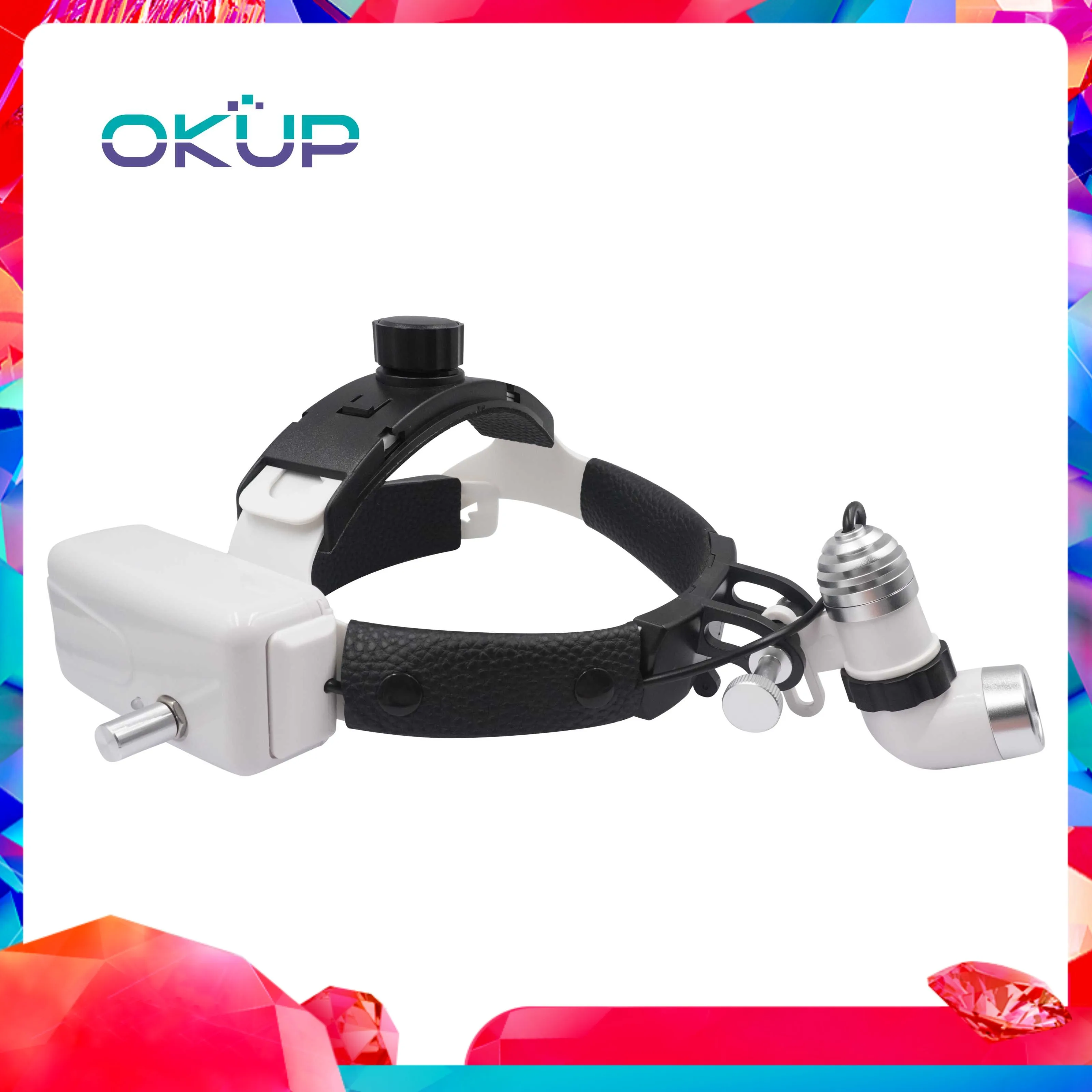 Dental LED Headband Type Headlamp Adjustable Spotlights Surgical Headlight for Dentist 5W Head Light Lamp Only Head Light
Dental LED Headband Type Headlamp Adjustable Spotlights Surgical Headlight for Dentist 5W Head Light Lamp Only Head Light