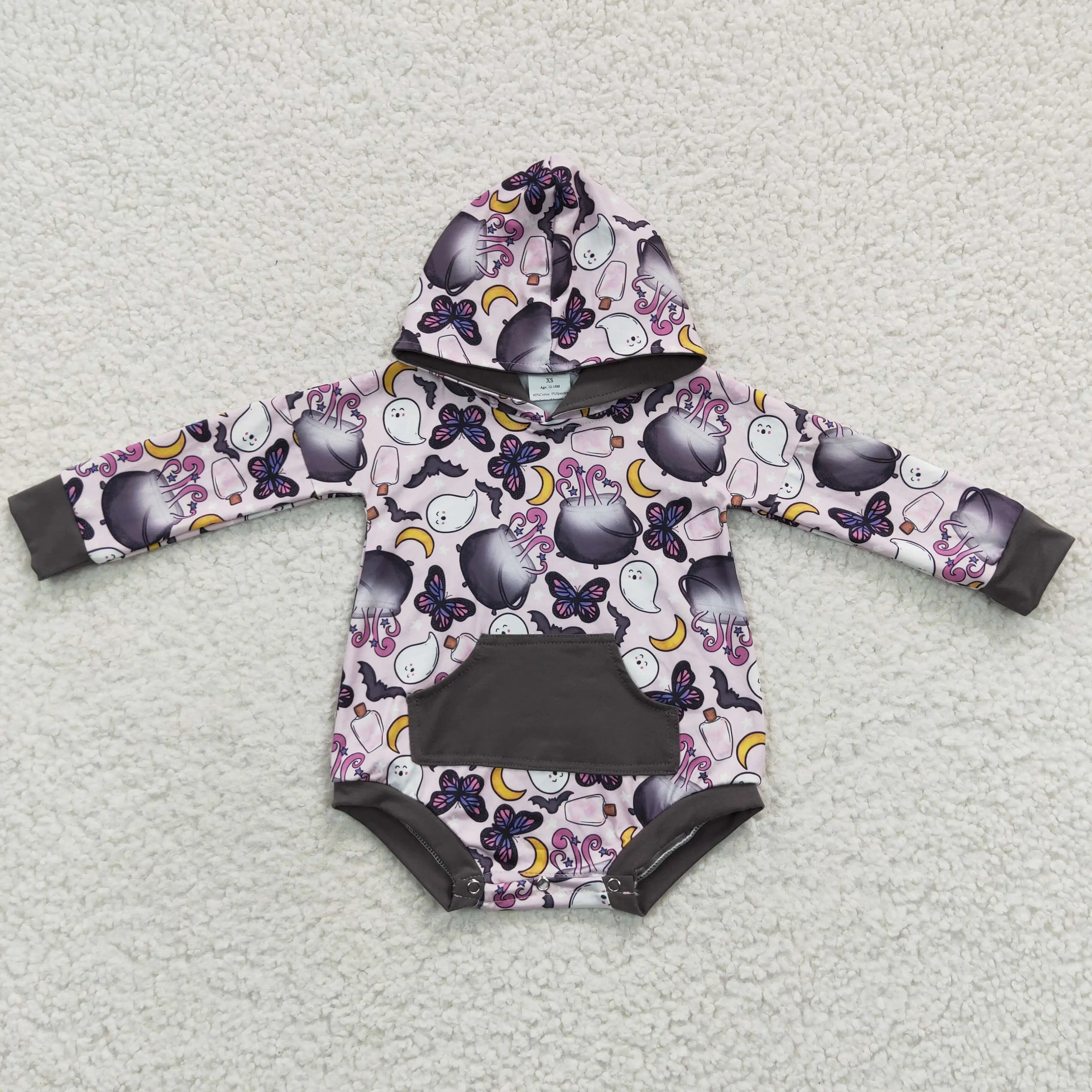 Latest Design RTS Boutique Toddler Halloween Rompers Newborn One-Pieces Clothes Baby Girls Ghost Butterfly Bodysuits
Latest Design RTS Boutique Toddler Halloween Rompers Newborn One-Pieces Clothes Baby Girls Ghost Butterfly Bodysuits