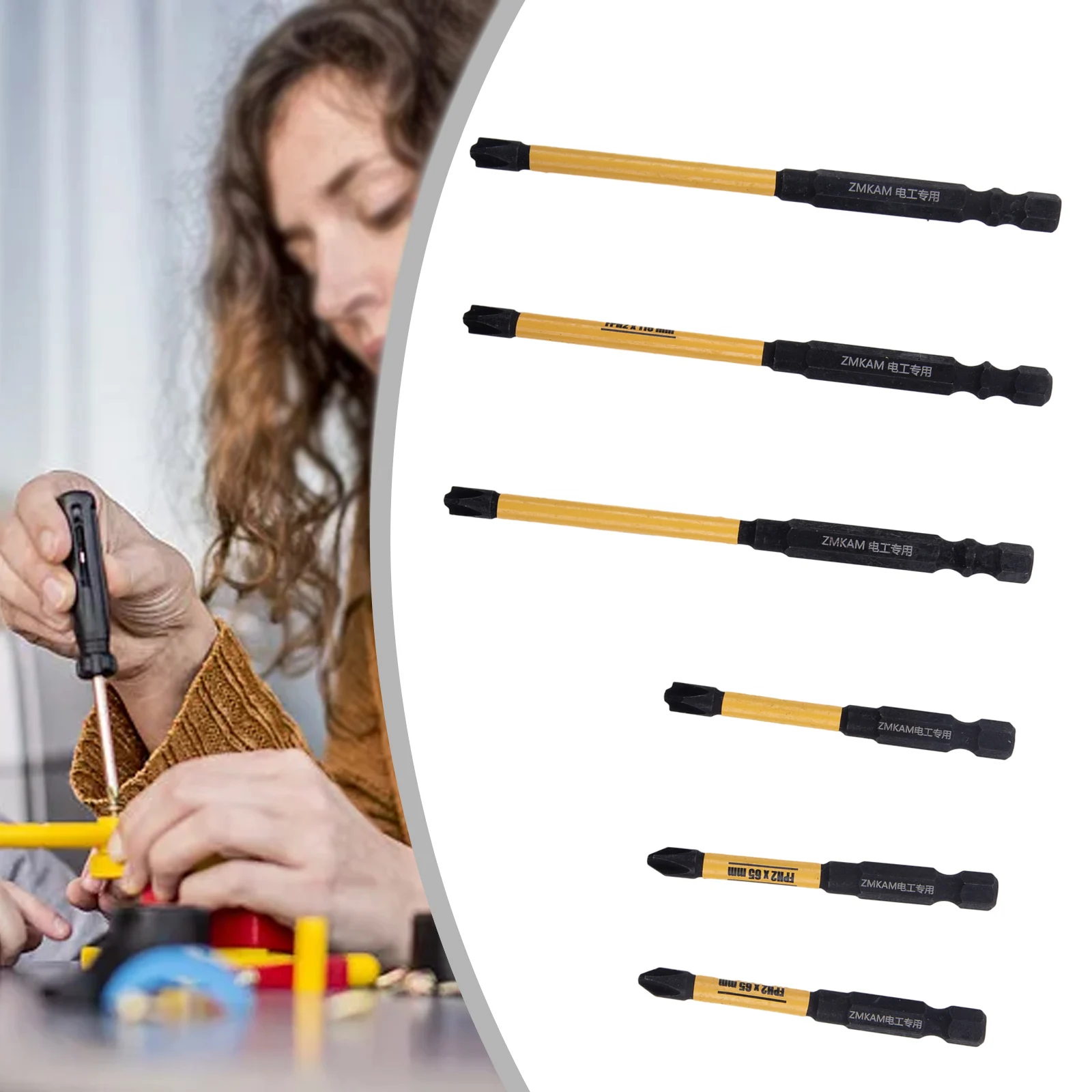 Magnetic Electrician Special Screwdriver Bit Nutdrivers FPH2 Tools Accessories For Manual And Electric Driver
Magnetic Electrician Special Screwdriver Bit Nutdrivers FPH2 Tools Accessories For Manual And Electric Driver