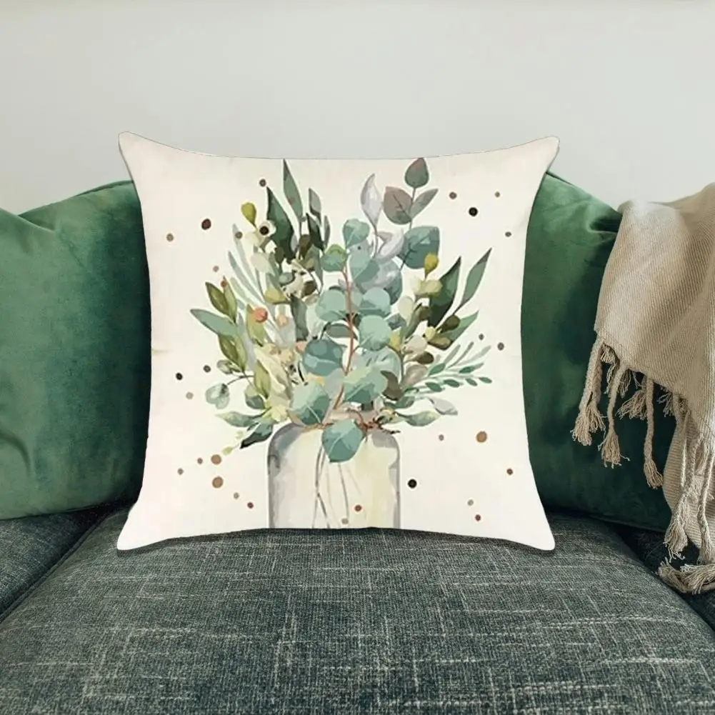 Plant-themed Pillowcase Durable Cushion Cover Fashionable Natural Plant Print Linen Blend Pillow Case for Modern Home Decor
Plant-themed Pillowcase Durable Cushion Cover Fashionable Natural Plant Print Linen Blend Pillow Case for Modern Home Decor