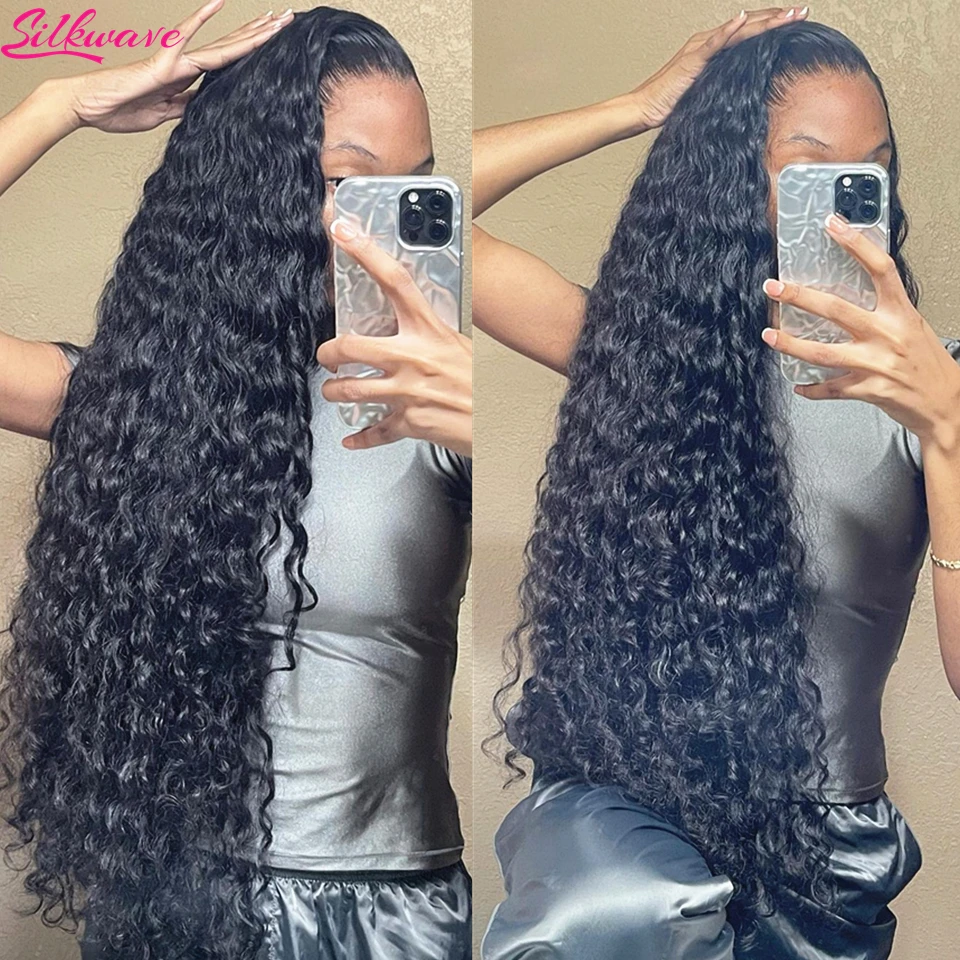 250 Density 13X6 HD Lace Transparent Deep Water Wave Frontal Wig 13x4 Curly Human Hair Choice Wig For Black Women 30 40 Inch
250 Density 13X6 HD Lace Transparent Deep Water Wave Frontal Wig 13x4 Curly Human Hair Choice Wig For Black Women 30 40 Inch