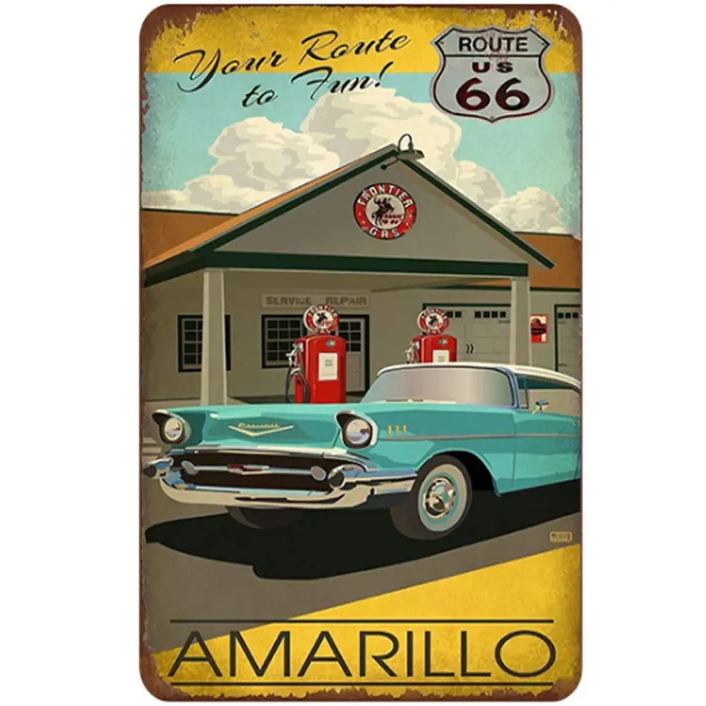 Retro Design Your Route to Fun Tin Metal Signs Wall Art | Thick Tinplate Print Poster Wall Decoration for Garage
Retro Design Your Route to Fun Tin Metal Signs Wall Art | Thick Tinplate Print Poster Wall Decoration for Garage