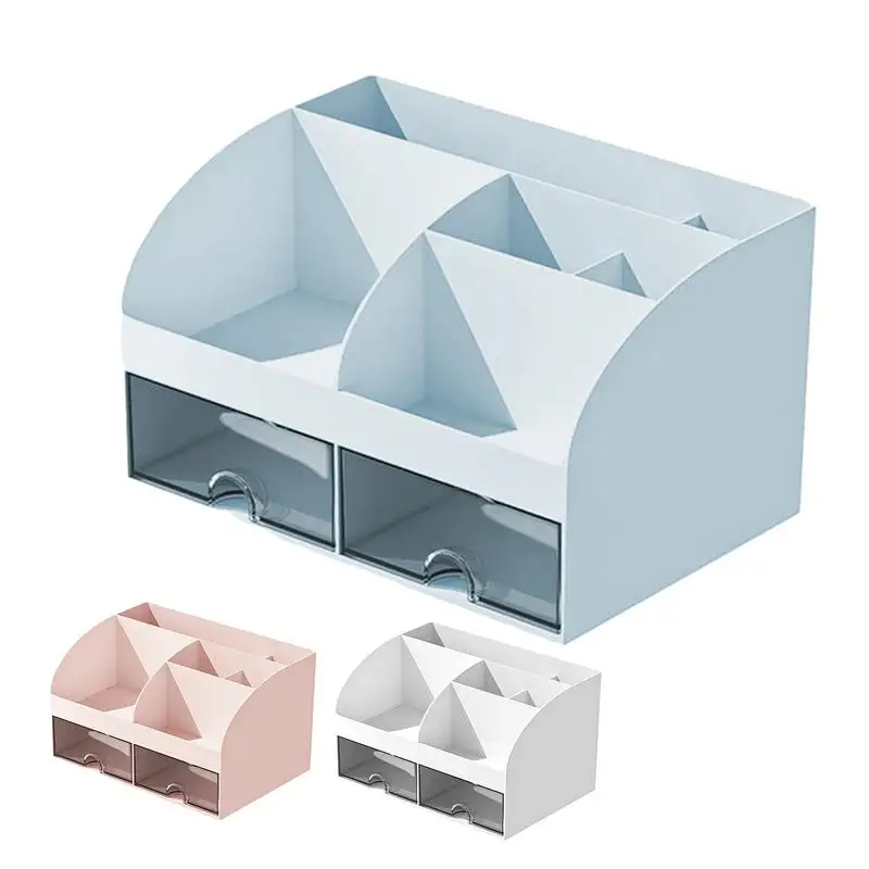 Smooth And Sturdy Stationery Holder Tabletop Storage Box Desk Organizer With Drawers Pen Holder Office Storage Box Supplies
Smooth And Sturdy Stationery Holder Tabletop Storage Box Desk Organizer With Drawers Pen Holder Office Storage Box Supplies
