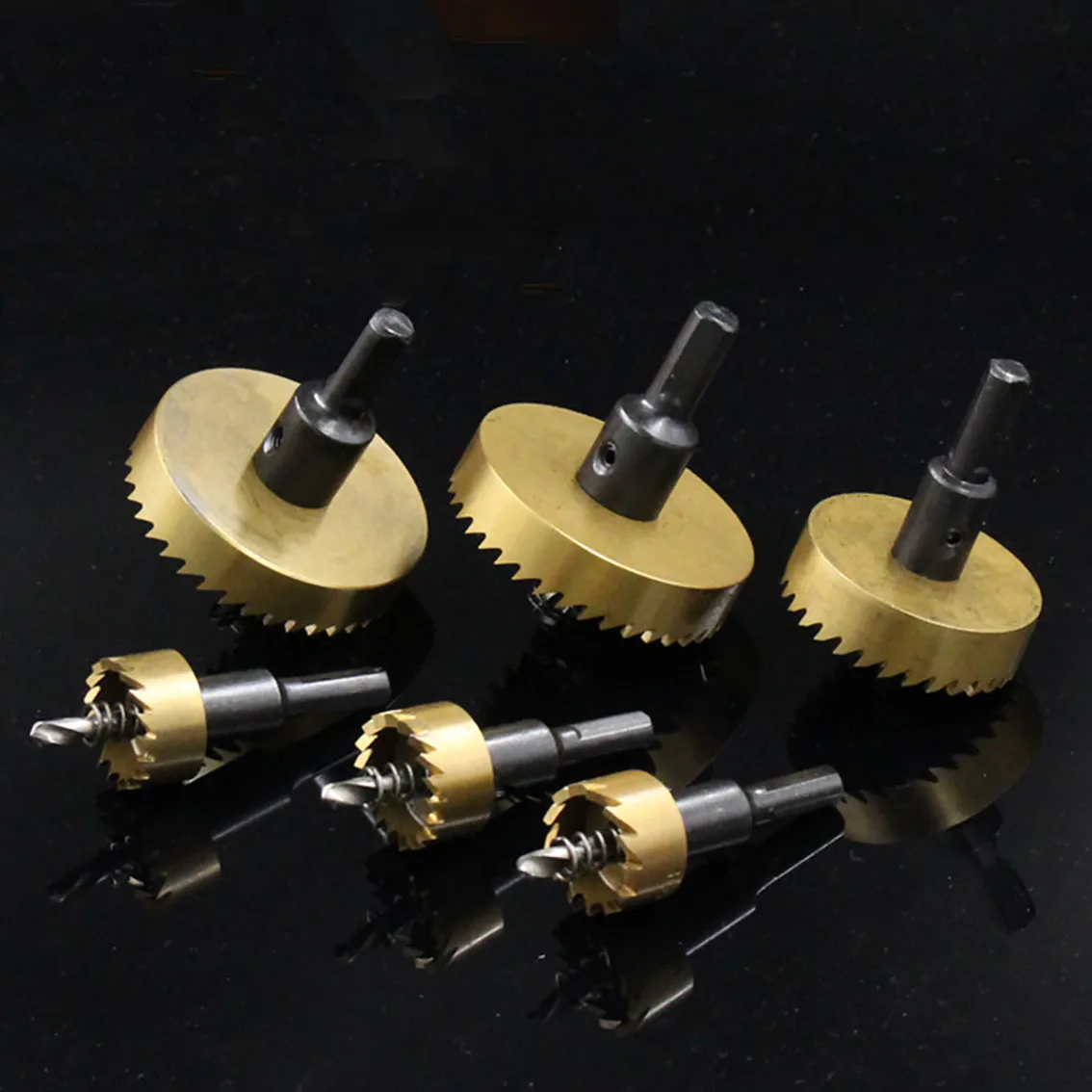 1Pcs HSS Hole Saw Drill Bit M35 12-60mm Stainless Steel Hole Opener Iron Metal Hole Saw Drilling Cutter Metalworking Tools
1Pcs HSS Hole Saw Drill Bit M35 12-60mm Stainless Steel Hole Opener Iron Metal Hole Saw Drilling Cutter Metalworking Tools