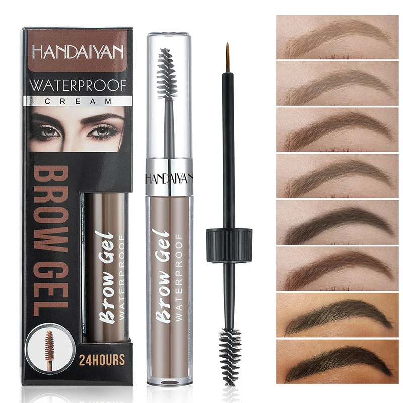 8 Color Liquid Eyebrow Dyeing Cream Waterproof Not-smudge Brow Gel Wild Tattoo Eyebrow Enhancer Makeup With Eyebrow Brush Tools
8 Color Liquid Eyebrow Dyeing Cream Waterproof Not-smudge Brow Gel Wild Tattoo Eyebrow Enhancer Makeup With Eyebrow Brush Tools