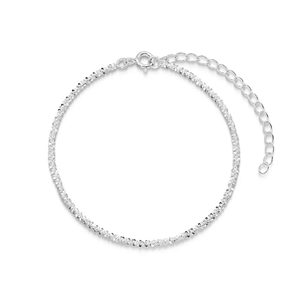 

2023 Fashion New Simple Cauliflower Chain s925 Silver Bracelet Hot Selling Light Luxury Simple Versatile Style Bracelet
