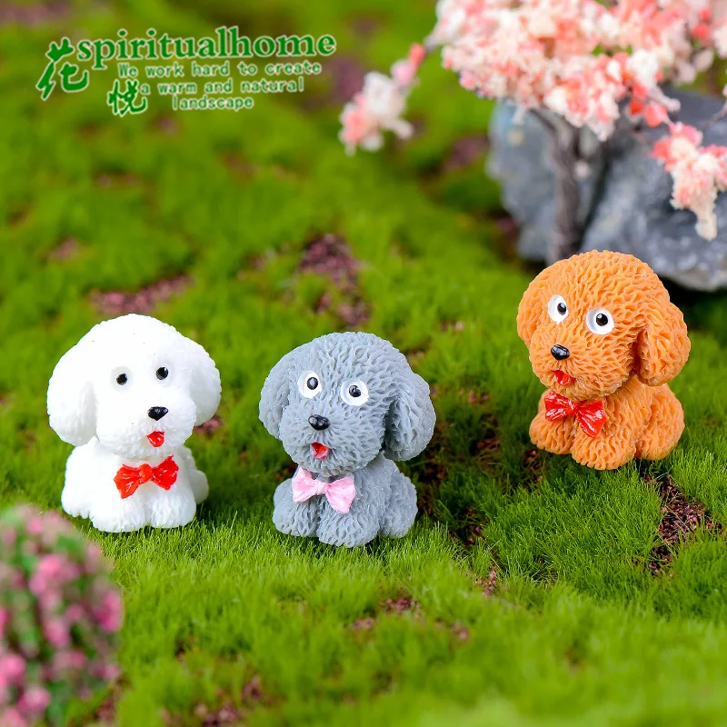 4Pcs Teddy Miniature Figurines Toy Dog Figurines Animal Statue Puppy Miniatures Pet Dolls Crafts Garden Decor Desk Decoration
4Pcs Teddy Miniature Figurines Toy Dog Figurines Animal Statue Puppy Miniatures Pet Dolls Crafts Garden Decor Desk Decoration
