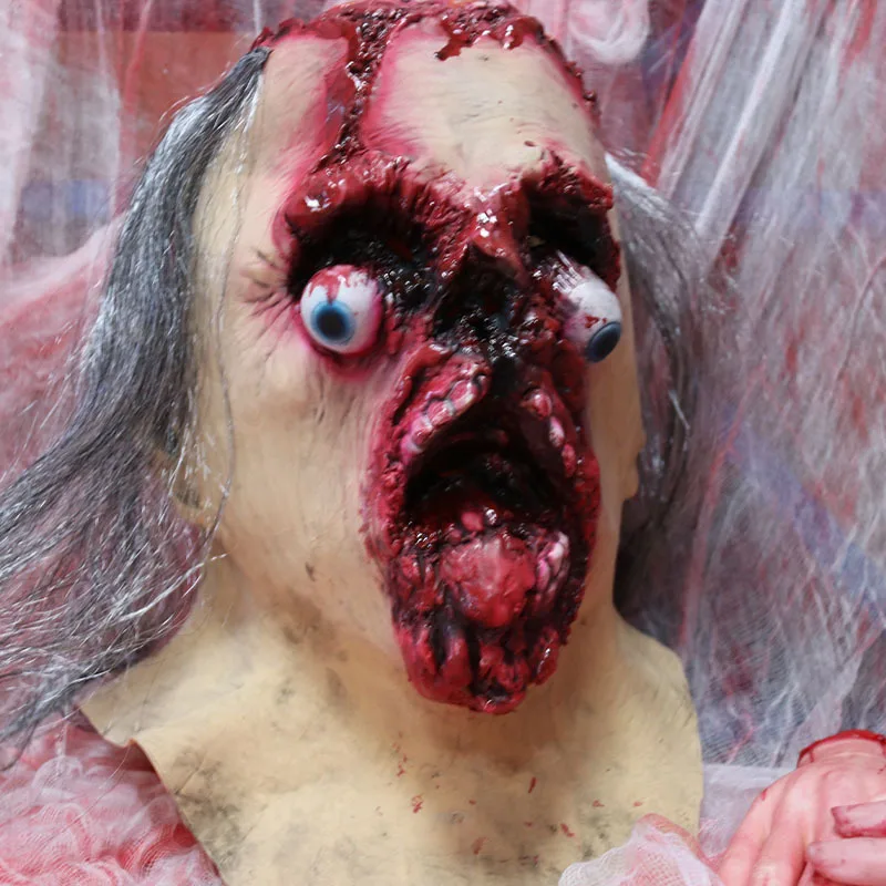 Halloween Script Killing Horror Props Haunted House Secret Room Escape Npc Cosplay Ghost Mask Frighten Full Face Mask for Adult
Halloween Script Killing Horror Props Haunted House Secret Room Escape Npc Cosplay Ghost Mask Frighten Full Face Mask for Adult