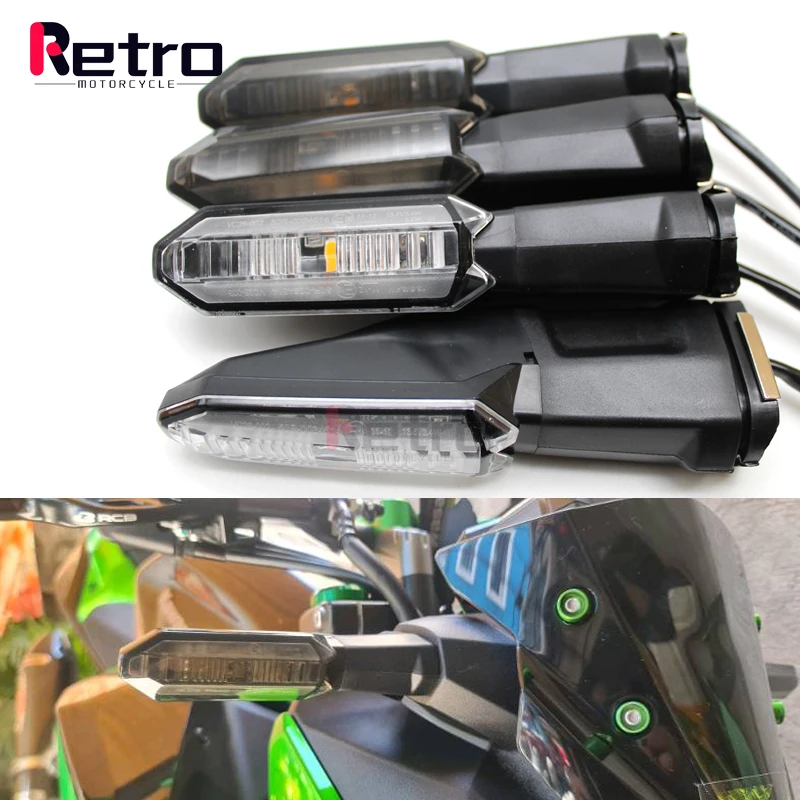 For KAWASAKI Versys 650 1000 1000SE Versys-X300 Versys-X250 KLR650 Motorcycle LED Turn Signal Indicator Light Motos Accessories
For KAWASAKI Versys 650 1000 1000SE Versys-X300 Versys-X250 KLR650 Motorcycle LED Turn Signal Indicator Light Motos Accessories