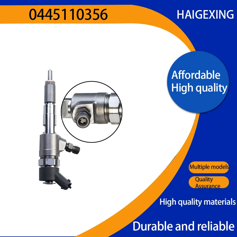Common Rail Injector 0445110356 Is Suitable For Bosch Injector Diesel Engine Four-cylinder Injector 333
Common Rail Injector 0445110356 Is Suitable For Bosch Injector Diesel Engine Four-cylinder Injector 333