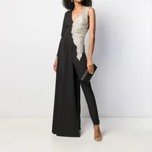 CFJS-006 2022Y New Arrival Sexy Deep V Neck Slim Fit Women Jumpsuit Long Sleeve Asymmetrical Pacthwork Jumpsuit Penciil Pant
CFJS-006 2022Y New Arrival Sexy Deep V Neck Slim Fit Women Jumpsuit Long Sleeve Asymmetrical Pacthwork Jumpsuit Penciil Pant