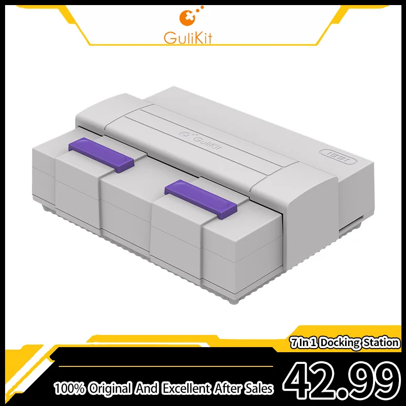 GuliKit 7 In 1 Docking Station Support multi-consoles including For Steam Deck / AYANEO / Switch / Switch Oled / ROG Ally consol
GuliKit 7 In 1 Docking Station Support multi-consoles including For Steam Deck / AYANEO / Switch / Switch Oled / ROG Ally consol