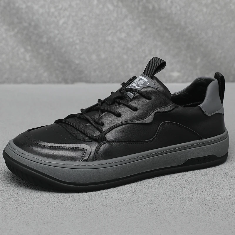 White Shoes Men Casual Shoes lace up genuine Leather Men's Sneakers Cool Street Shoes Brand Male Footwear Flat Sports men Shoes
White Shoes Men Casual Shoes lace up genuine Leather Men's Sneakers Cool Street Shoes Brand Male Footwear Flat Sports men Shoes