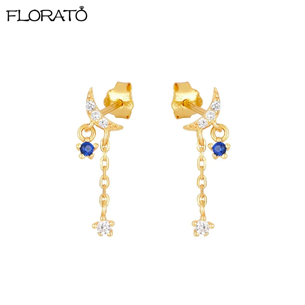 Crystal Long Tassel Earrings 925 Silver Needle Moon Stud Earrings for Women Wedding Party Pendant Earrings Fashion Jewelry Gift
Crystal Long Tassel Earrings 925 Silver Needle Moon Stud Earrings for Women Wedding Party Pendant Earrings Fashion Jewelry Gift