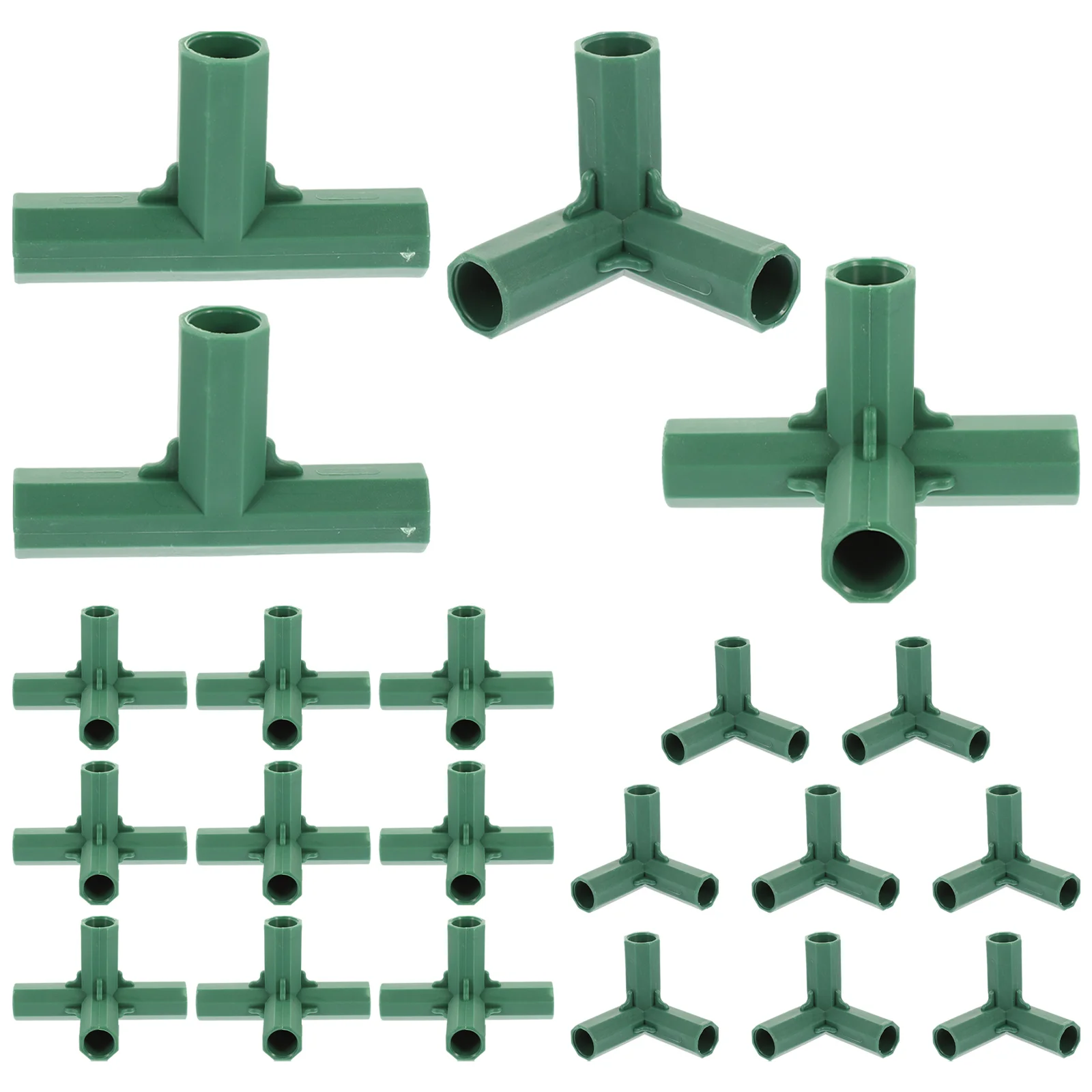 Greenhouse Frame Building Connectors Three-way Four-way Bracket Heavy Duty Tent Planting Supplies
Greenhouse Frame Building Connectors Three-way Four-way Bracket Heavy Duty Tent Planting Supplies