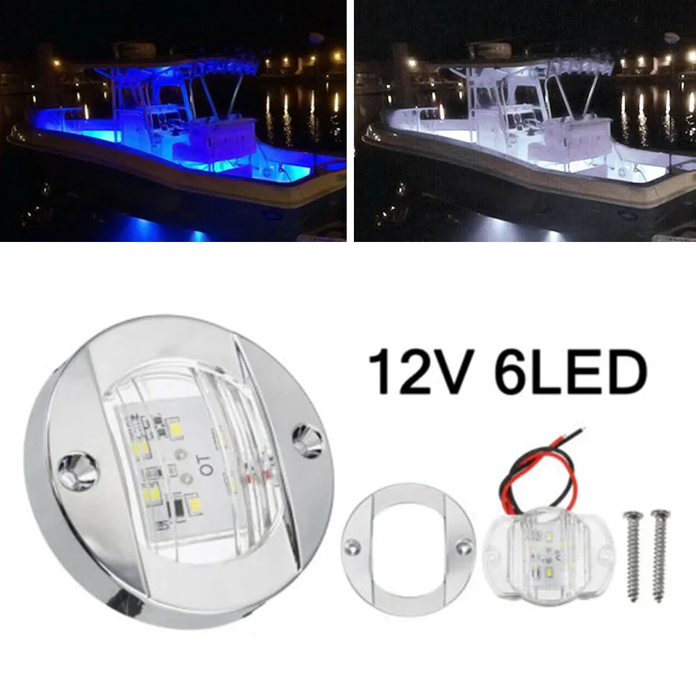 Car LED Stern Light Blue/White DC 12V 2.2 (W) IP67 For Courtesy Lights, Step Light, Decorate Light, Night Light, Boat Center Con
Car LED Stern Light Blue/White DC 12V 2.2 (W) IP67 For Courtesy Lights, Step Light, Decorate Light, Night Light, Boat Center Con