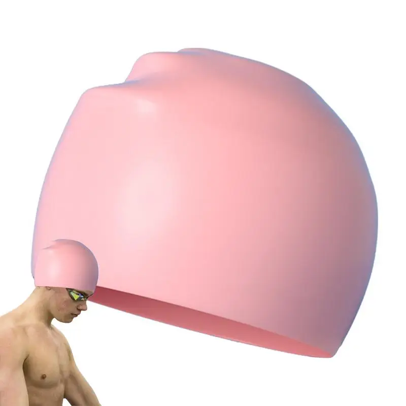 Swim Cap For Long Hair Waterproof Silicone Swimming Hat With Ear Protection Non-slip Silicone Swimming Hat For Women Men Adults
Swim Cap For Long Hair Waterproof Silicone Swimming Hat With Ear Protection Non-slip Silicone Swimming Hat For Women Men Adults