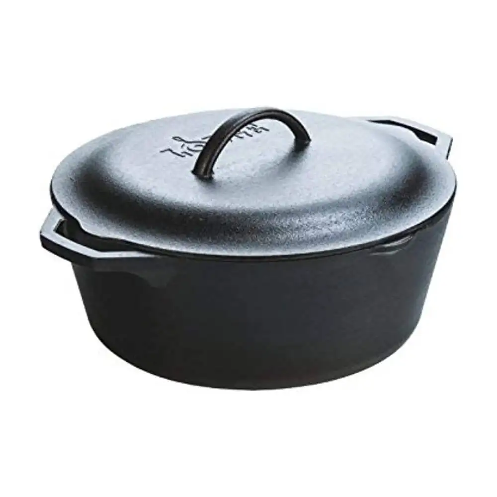 7 Quart Cast Iron Dutch Oven, Non-stick, Ideal for High Temperature Cooking and Baking, Easy To Clean
7 Quart Cast Iron Dutch Oven, Non-stick, Ideal for High Temperature Cooking and Baking, Easy To Clean