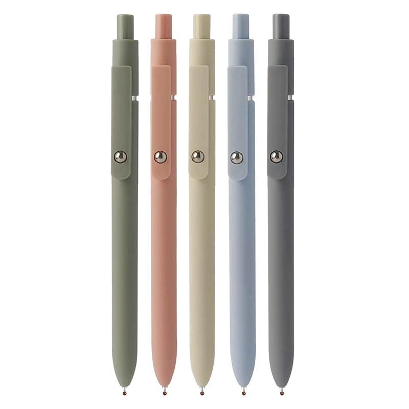 5 Pcs High-Quality Gel Pen Fine Tip, Retractable Ball Rolling Gel Pen, Black Ink, Smooth Writing
5 Pcs High-Quality Gel Pen Fine Tip, Retractable Ball Rolling Gel Pen, Black Ink, Smooth Writing