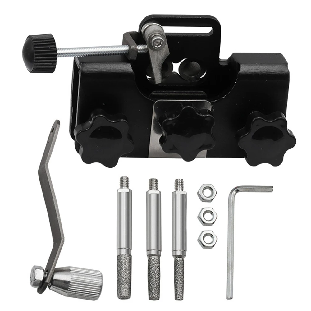 Garden Chain Sharpener Chainsaw Parts 8.6*3.9*1.7cm Chainsaw Chainsaw Fixture For Chainsaw Portable Sharpener Tools 
Garden Chain Sharpener Chainsaw Parts 8.6*3.9*1.7cm Chainsaw Chainsaw Fixture For Chainsaw Portable Sharpener Tools