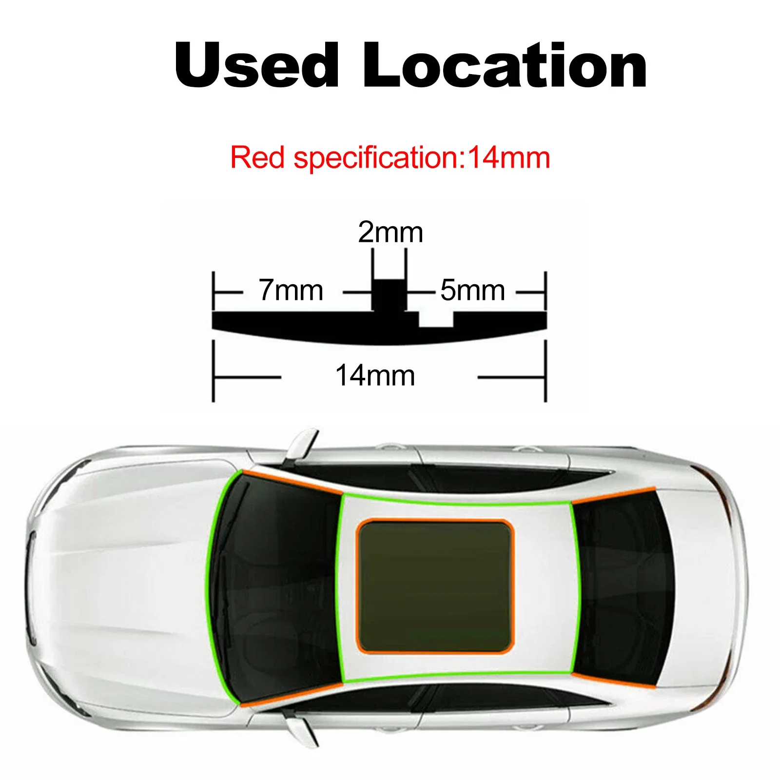 Windshield Car Sealing Strip 1.4cmx5m 1PC Leakproof Protector Rear Window Trim Dustproof Insulation Roof Rubber
Windshield Car Sealing Strip 1.4cmx5m 1PC Leakproof Protector Rear Window Trim Dustproof Insulation Roof Rubber