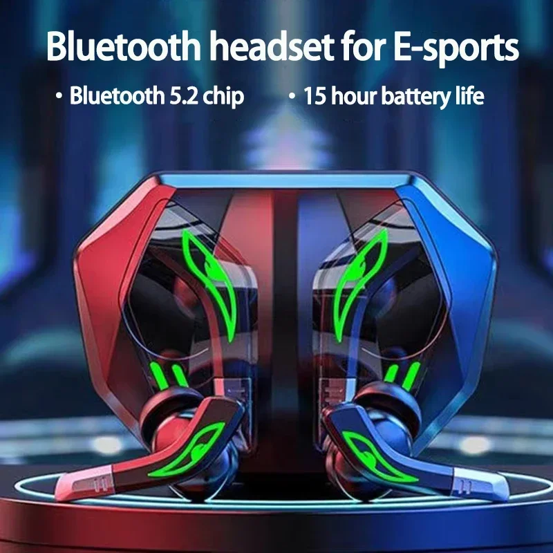 Low Latency Bluetooth Wireless Headphones HiFi Music Earphone 15 Hours Play time Earbuds with Mic for Phone Gamer Headset
Low Latency Bluetooth Wireless Headphones HiFi Music Earphone 15 Hours Play time Earbuds with Mic for Phone Gamer Headset