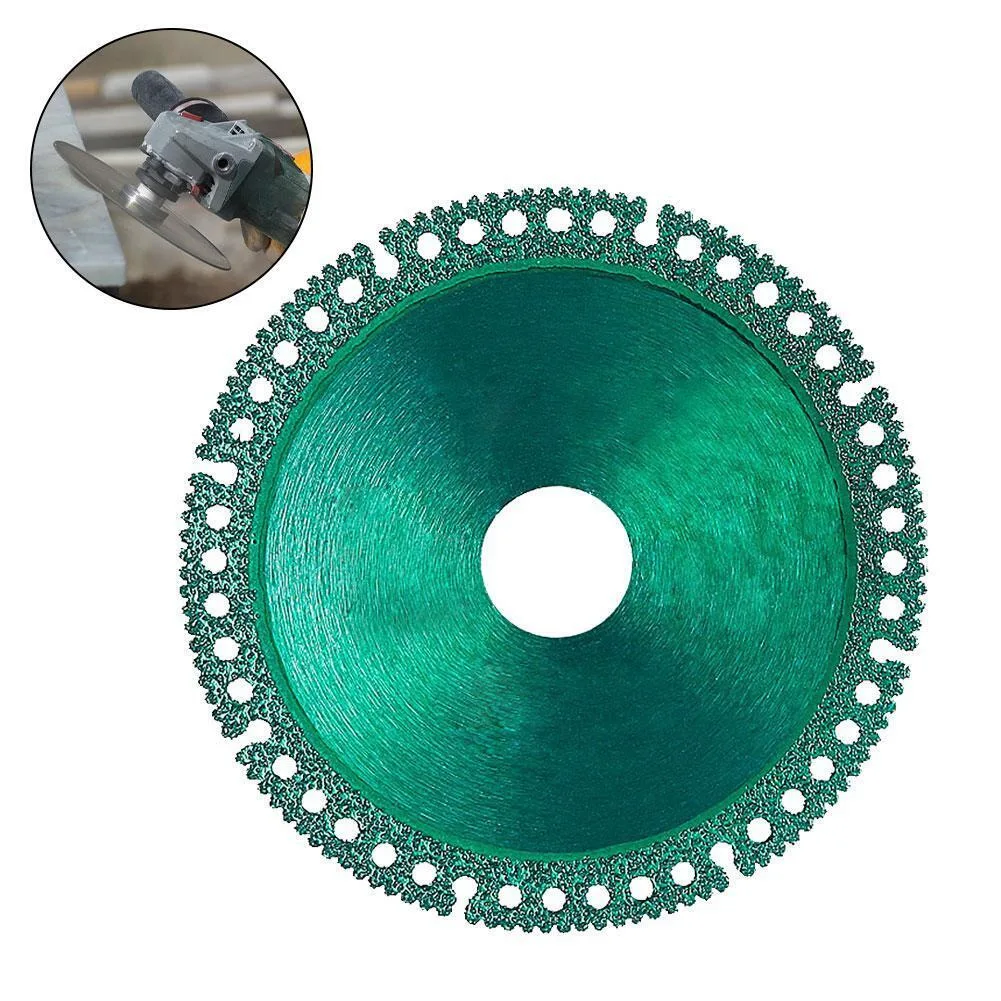 Composite Multifunctional Cutting Saw Blade 100mm Ultra-thin Saw Blade Ceramic Tile Glass Cutting Disc For Angle Grinder Tools 
Composite Multifunctional Cutting Saw Blade 100mm Ultra-thin Saw Blade Ceramic Tile Glass Cutting Disc For Angle Grinder Tools