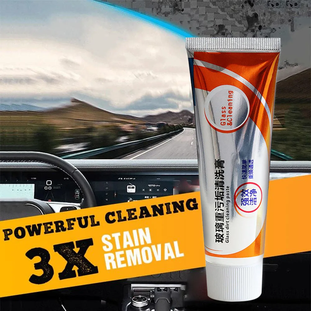 50g Car Glass Polishing Glass Oil Film Removing Paste Clean Polish Paste for Bathroom Auto Window Front Windshield Agent Tools
50g Car Glass Polishing Glass Oil Film Removing Paste Clean Polish Paste for Bathroom Auto Window Front Windshield Agent Tools