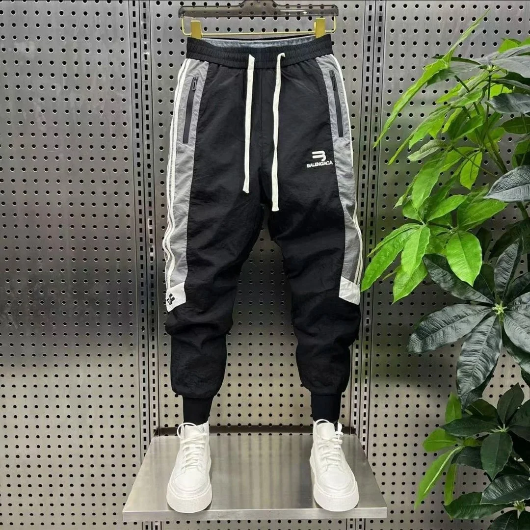 Striped Stitching Jogging Sweatpant Loose Casual Outdoor Pants Fashion Men's Street Trousers High Quality Brand Clothing
Striped Stitching Jogging Sweatpant Loose Casual Outdoor Pants Fashion Men's Street Trousers High Quality Brand Clothing