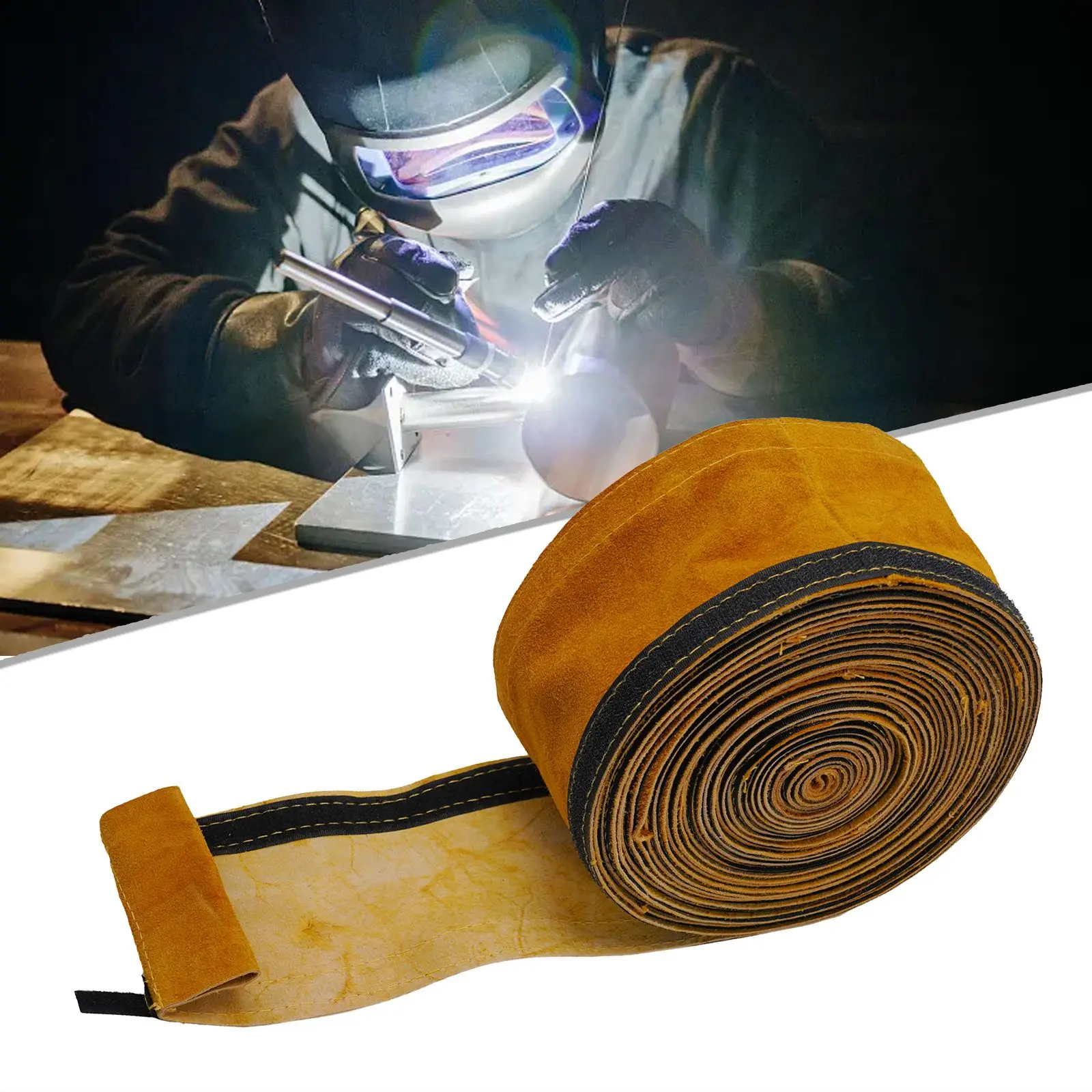 Cowhide Leather TIG Welding Torch Cable Cover 115ft Long Flame Retardant and Abrasion Resistant for Welding Cables
Cowhide Leather TIG Welding Torch Cable Cover 115ft Long Flame Retardant and Abrasion Resistant for Welding Cables