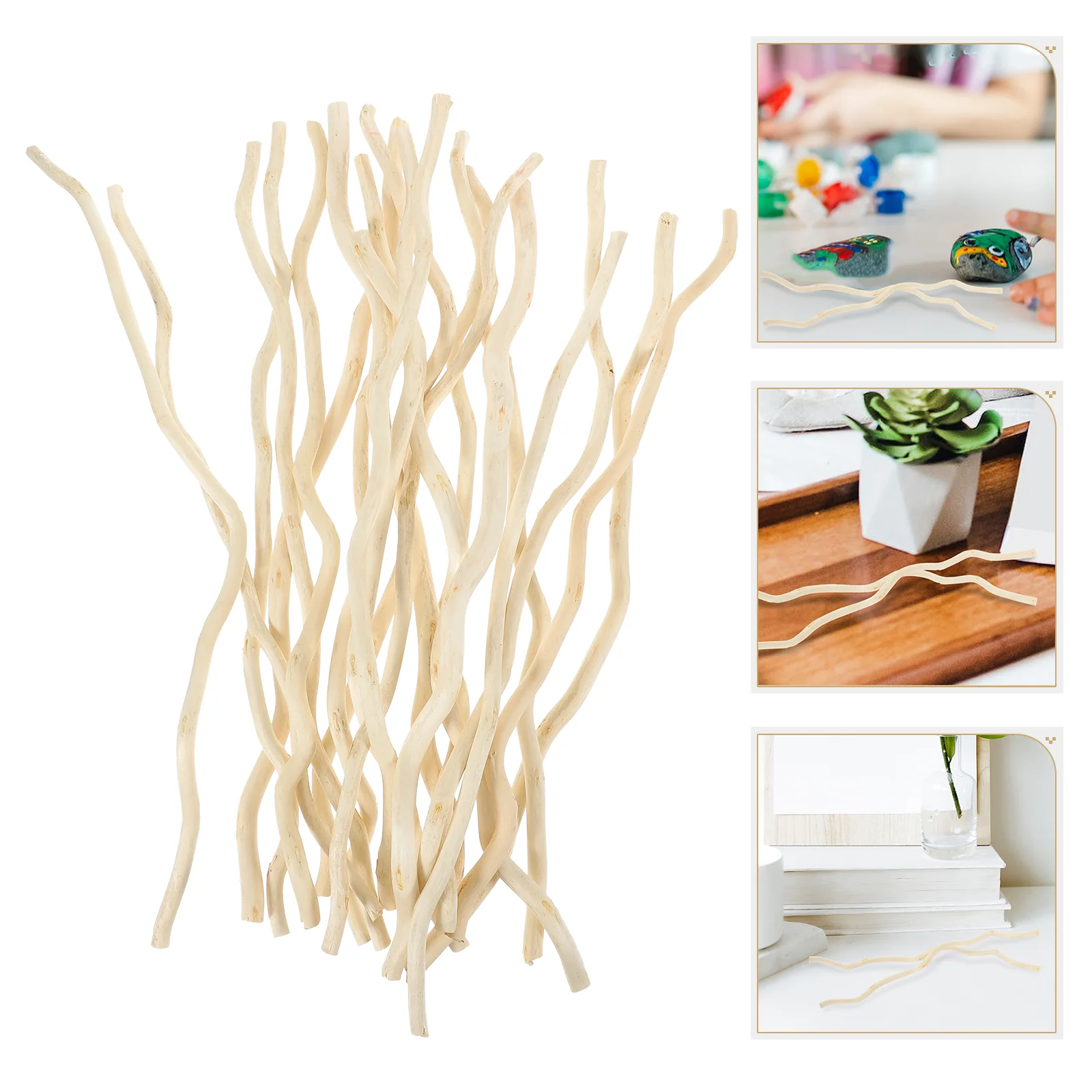 20Pcs Wood Sticks Multi-use Wood Log Sticks Twigs Sticks DIY Crafts Accessory Photo Props
20Pcs Wood Sticks Multi-use Wood Log Sticks Twigs Sticks DIY Crafts Accessory Photo Props