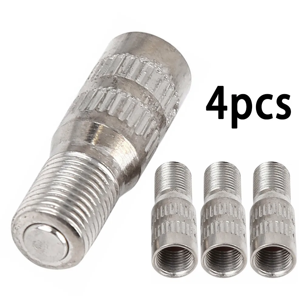 4Pcs 25mm Valve Stem Extensions Silver Chrome Plated Brass Screw-On Type Tyre Wheel Valve Stem Cap Extension Extender Universal
4Pcs 25mm Valve Stem Extensions Silver Chrome Plated Brass Screw-On Type Tyre Wheel Valve Stem Cap Extension Extender Universal