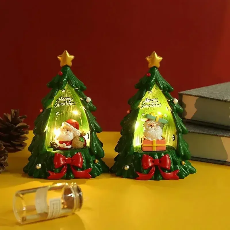 Cartoon Santa Claus Night Light Figurine Christmas Decoration Friends Children Christmas Gift Home Decor Resin Statue Ornaments
Cartoon Santa Claus Night Light Figurine Christmas Decoration Friends Children Christmas Gift Home Decor Resin Statue Ornaments
