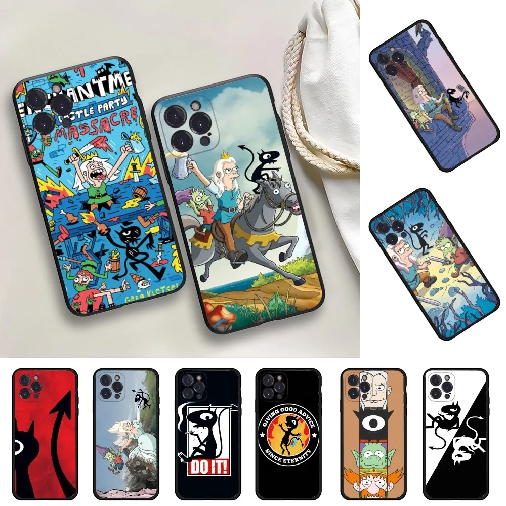 Cartoon d-disenchantments Mousepad For iPhone 15 6 7 8 Plus 11 12 13 14 Pro SE 2020 MAX Mini X XS XR Back Funda Cover
Cartoon d-disenchantments Mousepad For iPhone 15 6 7 8 Plus 11 12 13 14 Pro SE 2020 MAX Mini X XS XR Back Funda Cover