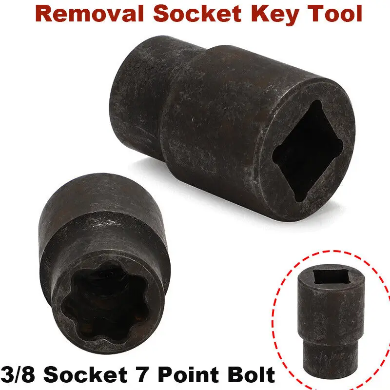 UNIVERSAL 3/8 SOCKET REMOVE M8 7 POINTS BOLT FOR WHEEL FRONT NUT SOCKET KEY TOOL
UNIVERSAL 3/8 SOCKET REMOVE M8 7 POINTS BOLT FOR WHEEL FRONT NUT SOCKET KEY TOOL