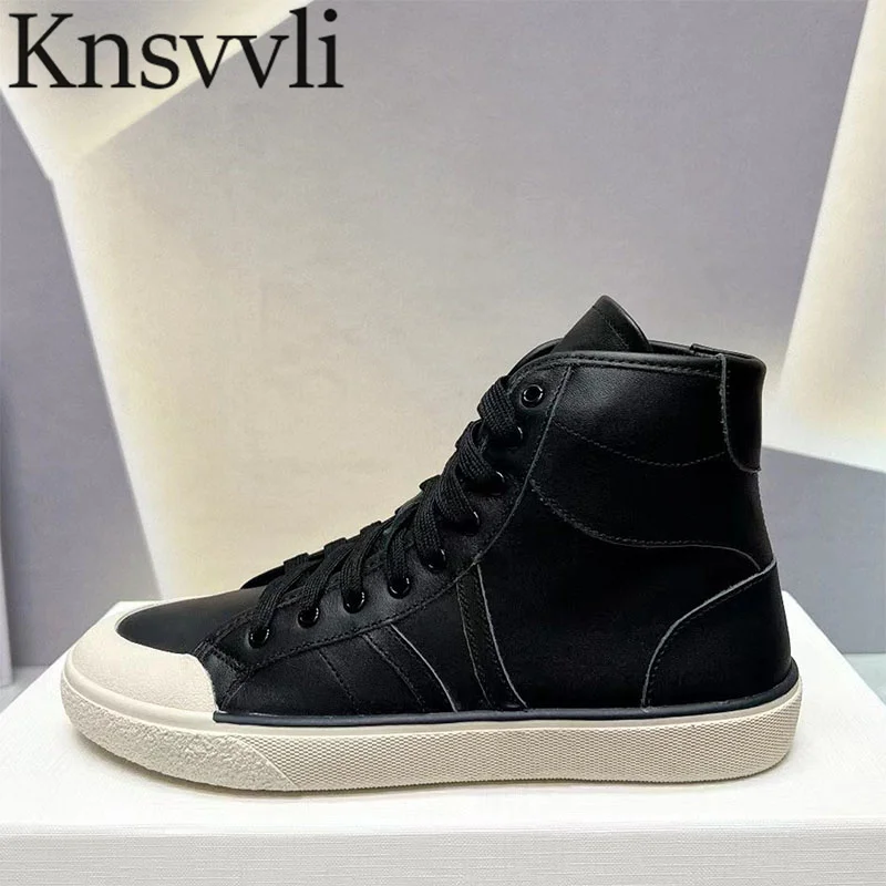 Casual Sneakers For Women Round Toe Lace Up High Top Outdoors Running Shoes Genuine Leather Sports Shoes Woman Zapatillas Mujer
Casual Sneakers For Women Round Toe Lace Up High Top Outdoors Running Shoes Genuine Leather Sports Shoes Woman Zapatillas Mujer